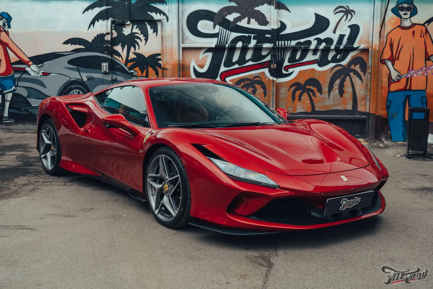 Первыми в России построили аудиосистему на Ferrari F8 Tributo!